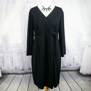 Black Maternity Dress by Motherhood Maternity